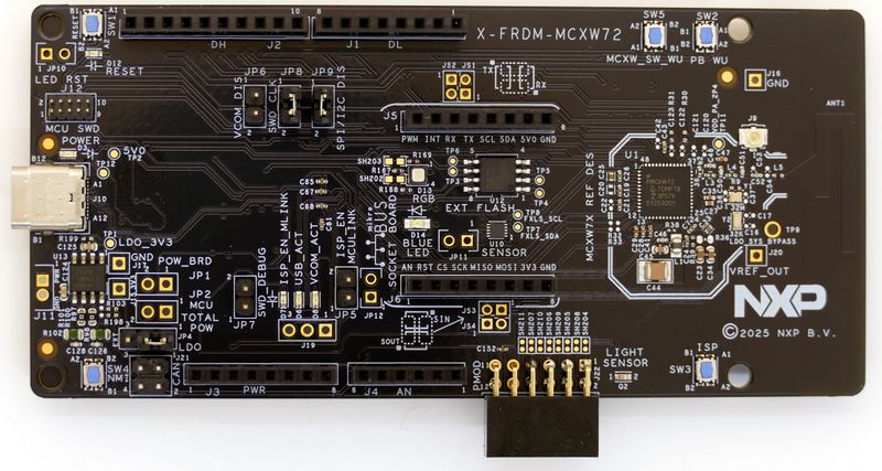 File:NXP FRDM-MCXW72 PMCXW72 board.jpg