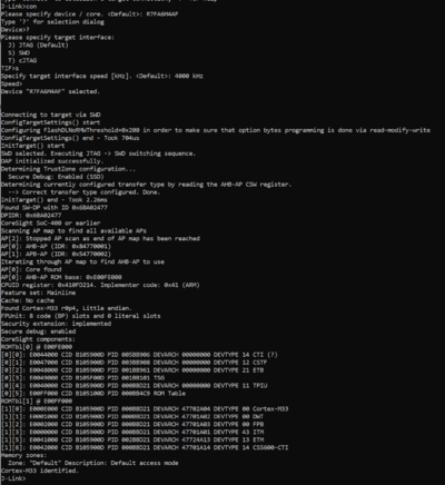 Renesas R7FA6M4AF3 EK-RA6M4 connect.PNG