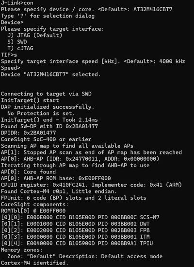 Artery AT-START-M416 AT32M416CBT7 connect.png