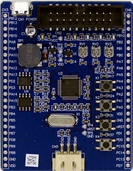 MindMotion Mini-SPIN0280 MM32SPIN0280D6PV board.jpg