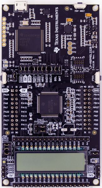 File:TI LP-MSPM0L2228 board.jpg