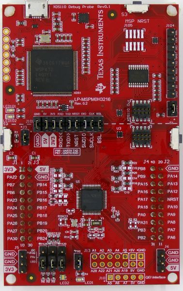 File:TI LP MSPM0H1306 board.jpg