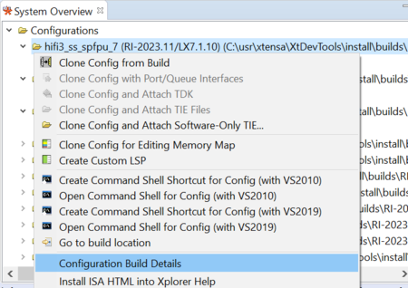 XplorerIDE Configuration Build Details.png