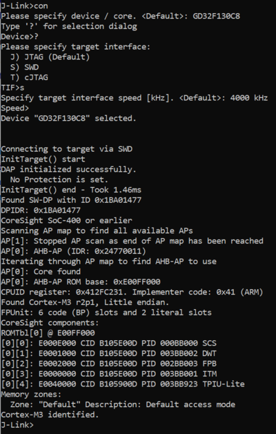 GigaDevice GD32130C-START GD32F130C8 connect.png