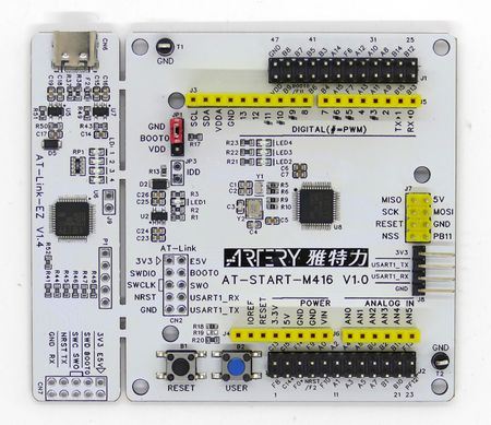 Artery AT-START-M416 AT32M16CBT7 board.jpg