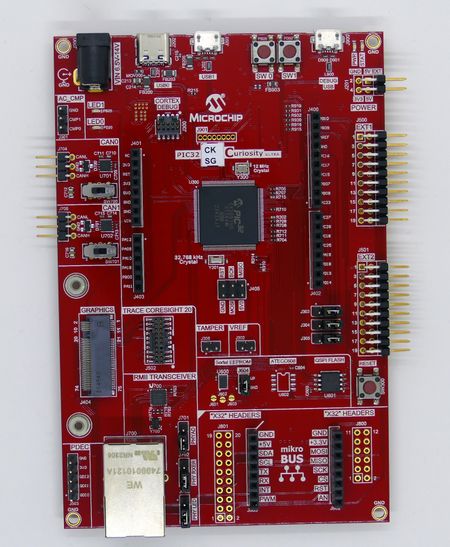 Microchip CuriosityUltra PRO PIC32CK PICC32CK2051SG board.jpg