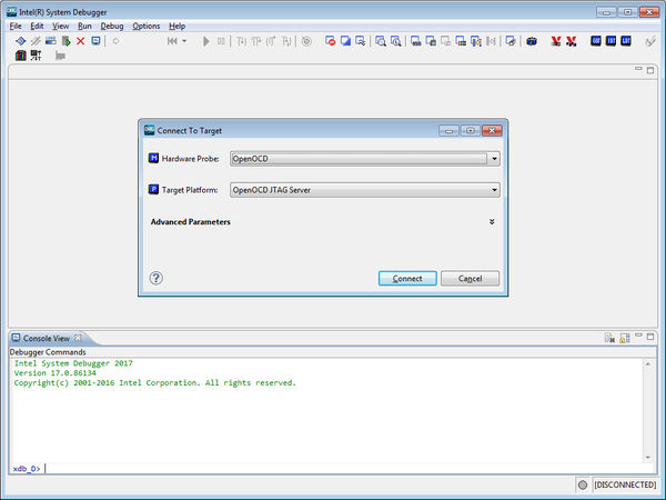 Intel System Debugger