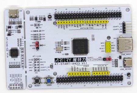 Artery AT-START-A423 AT32A423VCT7 board.jpg