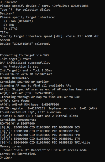 GigaDevice GD32150R-EVAL GD32F150R8 connect.png