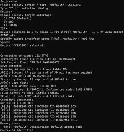TI LP-CC1311P3 CC1311P3 connect.png