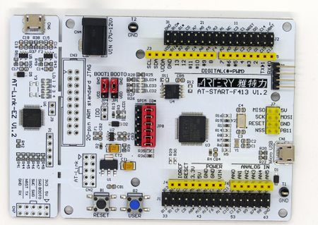 Artery AT-START-F413 AT32F413RCT7 board.jpg