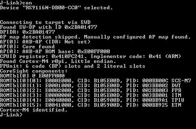 JLink Con RS9116X DB EVK1.JPG